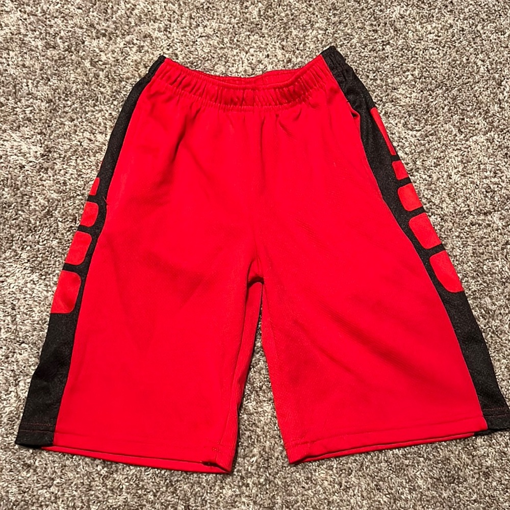 Red shorts